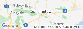 Grahamstown map